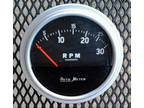 Auto Meter 3000 RPM 3 3/4" Black In-Dash Diesel Tachometer!