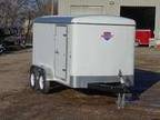 6 x 12 7k tandem axle enclosed trailer with rear ramp!