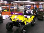 Geaux Tigers! LSU EZ-GO Golf Cart with Warranty -