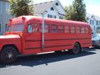 1960 ford school bus converted to a RV