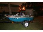 10.2 Bass Hound with Motors, seats, all accessories and trailer
