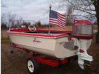 1957 Larson Boat, 1957 Mercury Motor, and Trailer for Sale