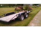 16 foot tandem axel trailer