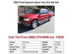 $9,800 2003 Ford Explorer Sport Trac XLS Red 4dr 4x4