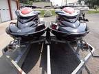 Two 2011 SeaDOO RXP-X 255 Jet-Skis with Trailer•