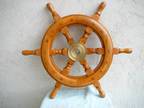 Wooden ShipâS Wheel