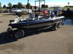 1987 17' VIP Bass Fishing Boat with Trailer and 70HP Evinrude -