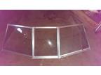 3 Open Bow Boat Windshields - Great Condition -