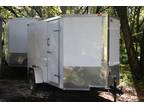 Brand NEW Enclosed 7x18 Deluxe Model Trailer