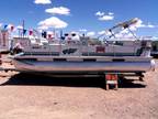 Suncruiser 16 ft pontoon - near-new Mercury 90HP (less than 20 hours)