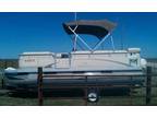 $9,900 2004 Bennington 20.5 phooton boat, 90hp Johnson, roadrunner trailer