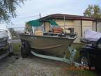 (18' Aluminum Boat & Trailer - $4000 (Monticello, In.)