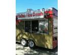 Custom Mobile Food truck trailer, with equipment, Turn key business. 16X7 ft