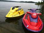 seadoo gsxl and xp with trailer -