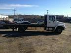 $72,000 2010 Hino 258 on a 21ft. Century steel LCG Flatbed
