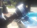 80 Hp Mercury Outboard Motor with Thunderbolt Ignition and Doel Fin -