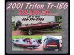 $12,500 2001 Triton Tr186
