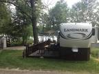 2012 Landmark Rushmore 5th wheel camper on LAKEFRONT LOT