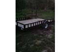 Load Trail 12 ft by 7 ft w/ gate, weed eater racks and side load