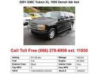 $11,800 2001 GMC Yukon XL 1500 Denali Black 4dr 4x4
