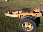 Dolly - semi truck trailer dollies, adjustable 5th wheel plate, axles,