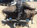 Duck Boat 16 ft Short Shaft Motor -