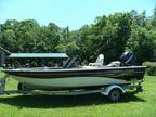 2006 Crestliner 1850 Fish Hawk 115 4st. Mercury with less than 100hr and trailer