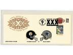 1996 Super Bowl XXX Limited Edition Souvenir Envelope Steelers vs. Cowboys