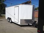 New 8.5x16 V Nose Enclosed Car Hauler with Options -