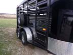 2016 CM stocker .22n3stock horse trailer