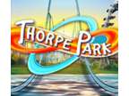 2 x TICKETS FOR THORPE PARK SUNDAY 25th September 2022