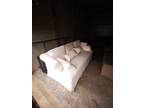 White high end fabric couch $350 DELIVERED
