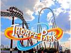 2 x Thorpe Park tickets for MONDAY 29 AUGUST 2022 bank