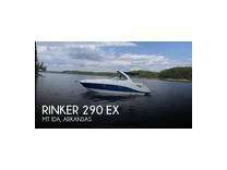 2018 rinker ex290 boat for sale