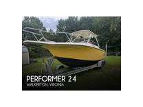 1991 performer 24 cuddy boat for sale