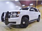 2016 Chevrolet Tahoe 4WD SSV Police White/Blue/Amber Visor Lights, Console