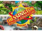Chessington Tickets X2 For Monday 29th August