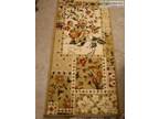 FLORAL rug runner quot X . NEW. ONLY .