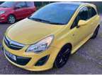 Vauxhall Corsa Limited Edition 2011 Yellow Manual