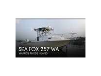 25 foot sea fox 257 wa