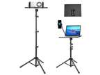 Laptop Projector Tripod Stand, Universal Portable Floor