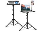 Projector Stand,Laptop Tripod Stand Adjustable Height 17.7