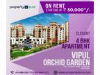 Vipul Orchid Garden for Rent on Golf Course Road Gurugram BHK