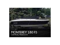 2006 monterey 180 fs boat for sale