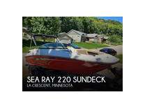 2016 sea ray 220 sundeck boat for sale