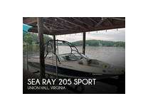 2008 sea ray 205 sport boat for sale