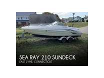 2002 sea ray 210sd boat for sale