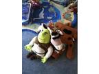 Sherk, Donkey & Scooby Doo X-Large Stuffed Animals - $15 (High Point, NC)