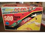 Johnny Lightning 500 Track Set with 4 Cars -