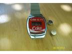 CoCa Cola wrist watch, stretch band, batteries Coca Cola Keep